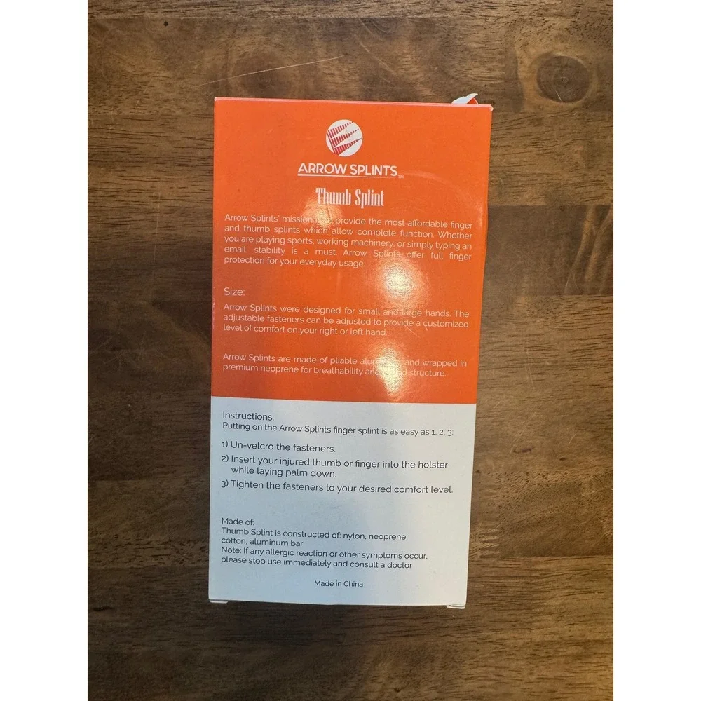 Arrow Splints arrow splints